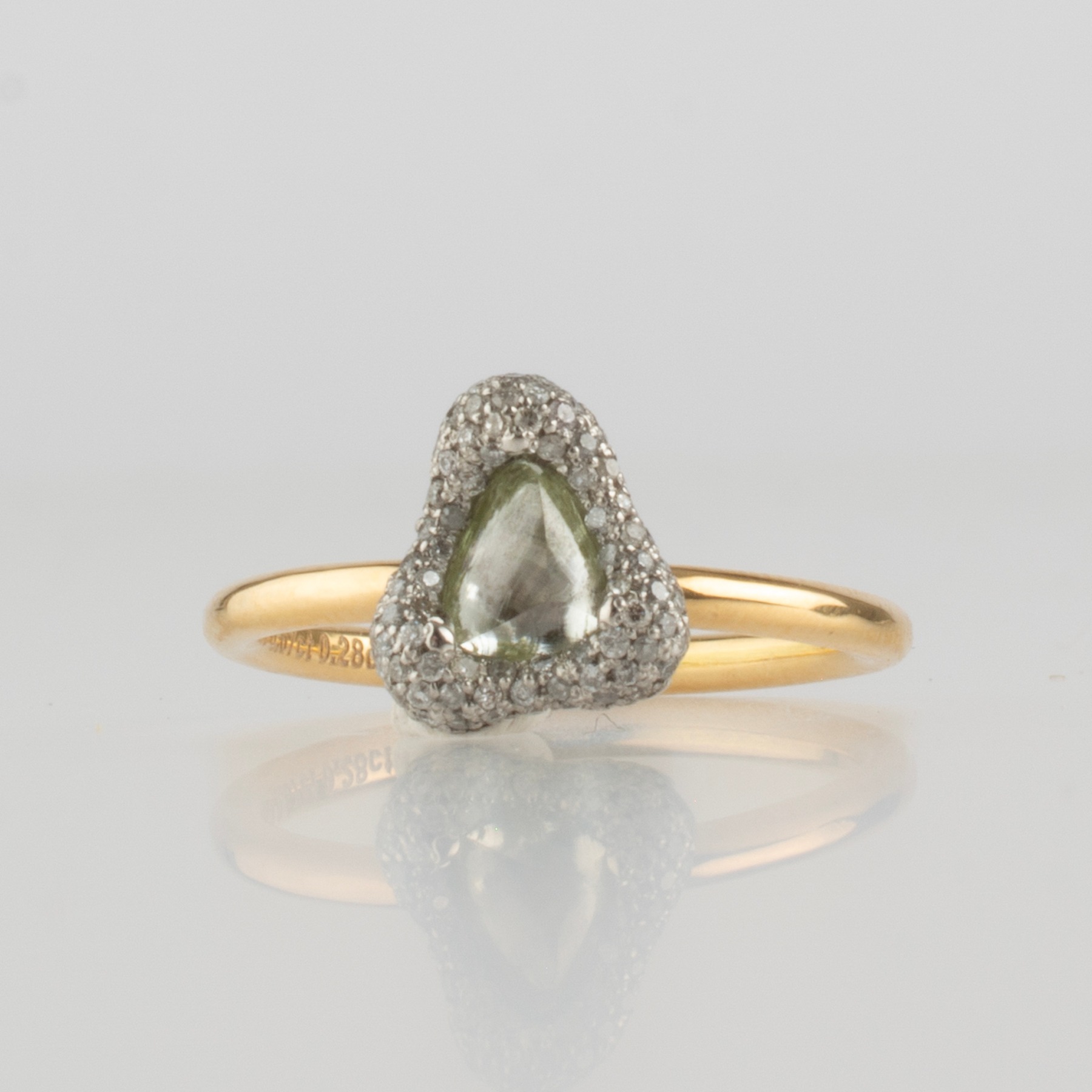 Pave: one of a kind diamond ring　 359